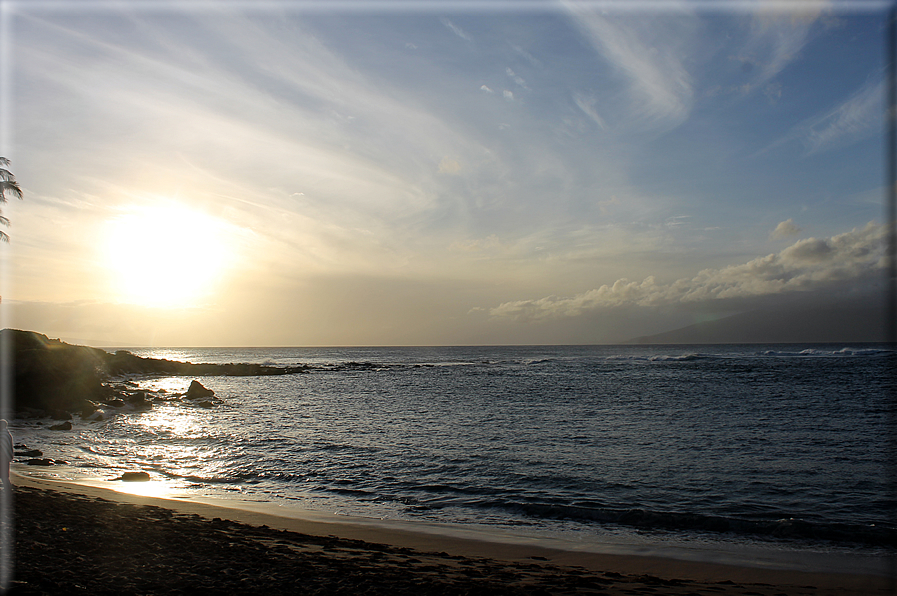 foto Alba e tramonto alle Hawaii